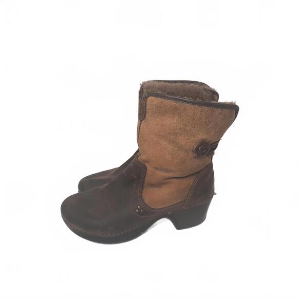 Dansko Shoes - Dansko Stormy Brown Leather Women's Brown  Boots Size 39